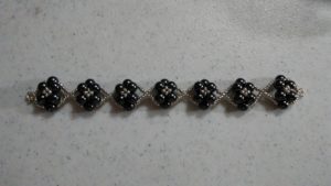 Pearl cluster bracelet